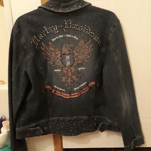 Denim Harley Davidson jacket